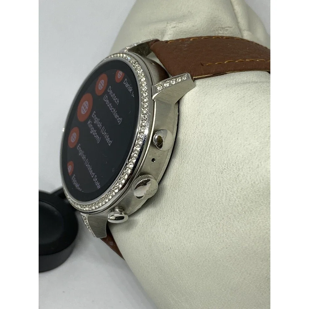 Fossil Gen 4 Authentic Digital Dial Smart Watch Custom Band FTW6013 DC428